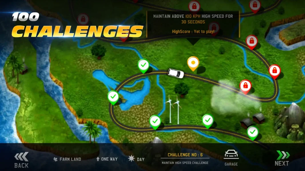 mr racer 100 challenges screenshot